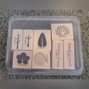 STAMPIN UP RETIRED Trendy Trees